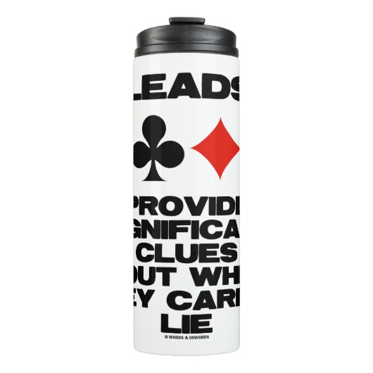 リードが鍵・カードに関する重要な手掛かりを提供 タンブラー (正面)