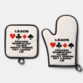 リードが鍵・カードに関する重要な手掛かりを提供 鍋つかみ&鍋敷きセット