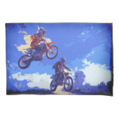 リードする – Motocross Racers 枕カバー (正面)