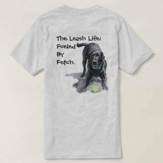 リードで繋がるライフ:Fetchで燃えるTシャツ Tシャツ