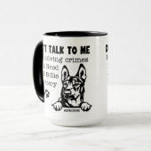 リードとビリーによる犯罪の解決 マグカップ (正面左)