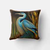 リードのブルーヘロン クッション (裏面)