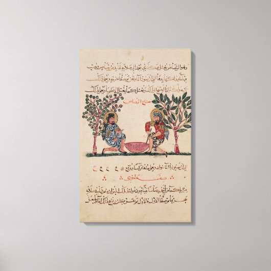 リードの作成、ページから キャンバスプリント (正面)