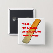 リードを欠いて下さい 缶バッジ (正面&裏面)