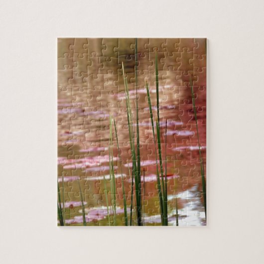 リードを通る水 ジグソーパズル (縦)