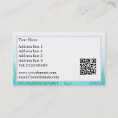 リードアクアリウムの名刺の魚 名刺 (裏面)