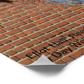 リードカレッジ・エリオットホール ポスター (角)