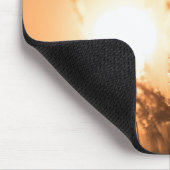 リードサンセット自然写真 マウスパッド (コーナー)