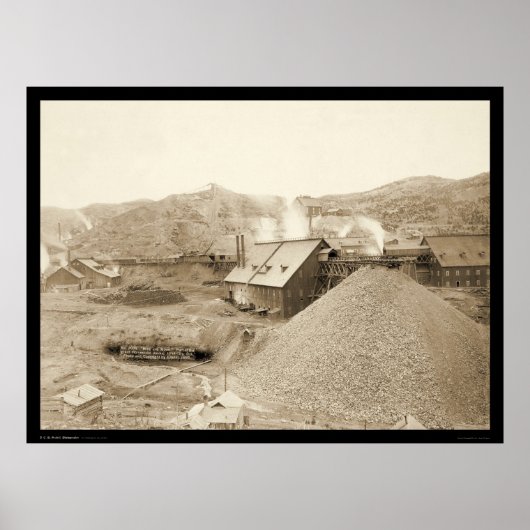 リードシティSD 1899の自家製金ゴールド ポスター (正面)