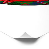 リードタータンチェックスコティッシュプライドライオンラパント ポスター (コーナー)