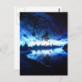 リードフルートの洞窟、中国、はがき ポストカード (正面/裏面)