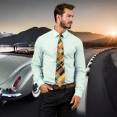 リードモダンガラスパターンデザイナータイ ネクタイ