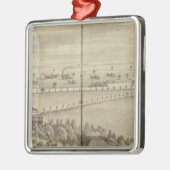 リード住宅、騎士上陸 メタルオーナメント (左)