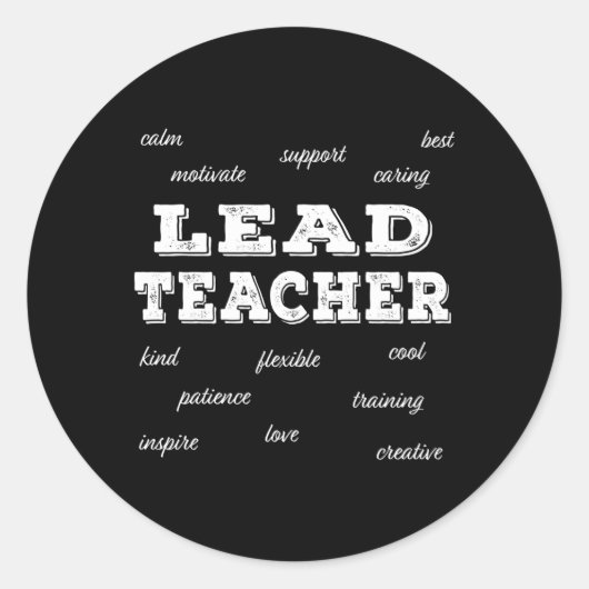 リード先生の評価 ラウンドシール (正面)