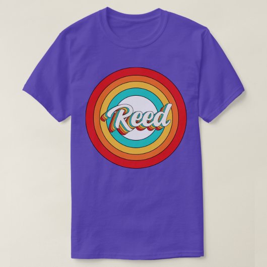 リード名シャツヴィンテージリードサークル Tシャツ (デザイン正面)