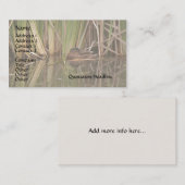 リード名刺のアヒル 名刺 (正面/裏面)