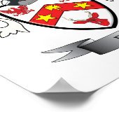 リード家紋コート・オブ・アームズ ポスター (角)