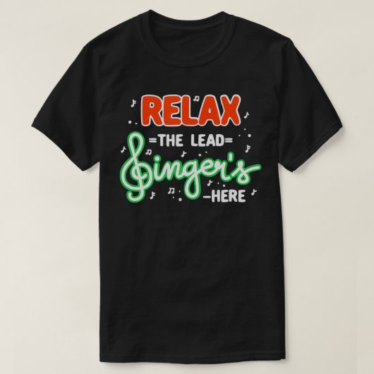 リード・シンガーのレラ Tシャツ (デザイン正面)