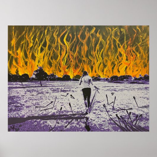 「リード」プリント ポスター (正面)