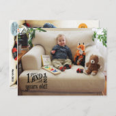 リード - 18ヶ月 ポストカード (正面/裏面)