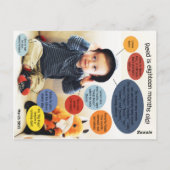 リード - 18ヶ月 ポストカード (裏面)