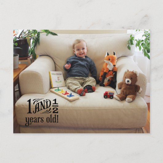 リード - 18ヶ月 ポストカード (正面)