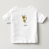 リーナ ヒョウ トラピスト トドラーTシャツ (裏面)