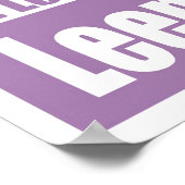 リーナ・ムーア：「全ての嘘だ」 ポスター (角)