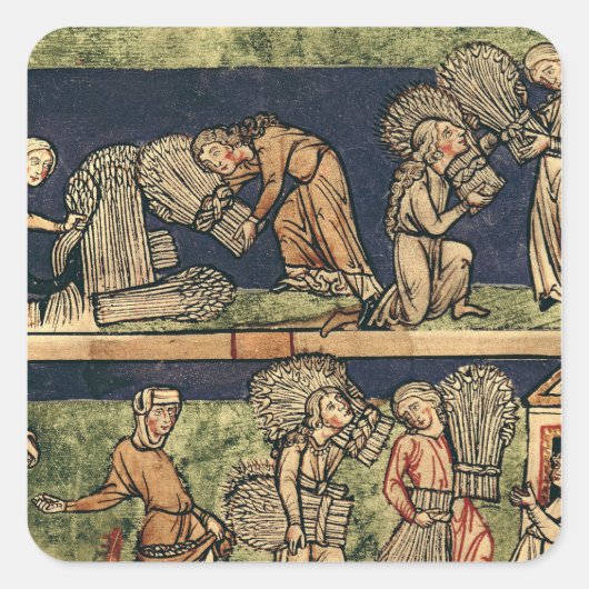 リーヌ・スクール・ハーベスト スクエアシール (正面)