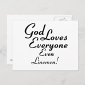 リーネマンが大好き！ ポストカード (正面/裏面)