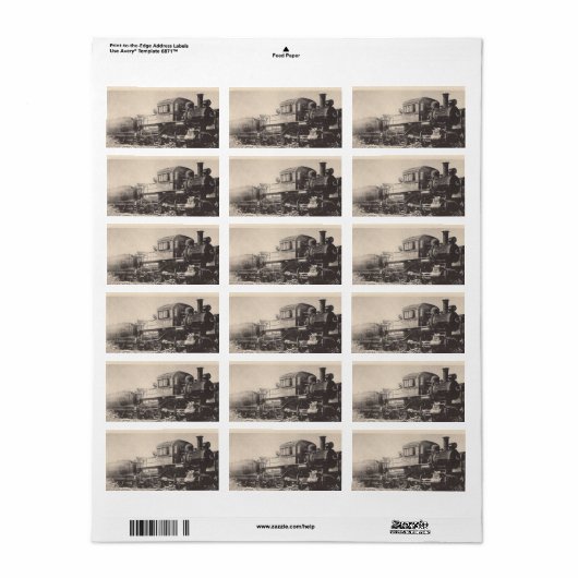 リーハイバレーセイレレイルトレイン住所 シール (フルシート)