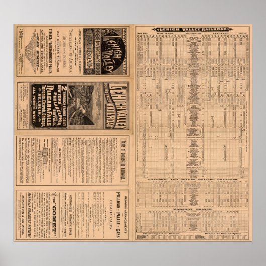 リーハイバレー鉄道文字ページ ポスター (正面)