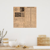 リーハイバレー鉄道文字ページ ポスター (キッチン)