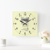 リーハイバレー鉄道 – サービスの2世紀 スクエア壁時計 (ホーム)