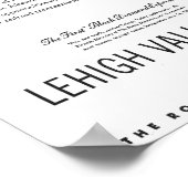 リーハイバレー鉄道 – サービスの2世紀 ポスター (角)