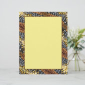 リーバのキジの羽8.5 x 11固定 (スタンド正面)