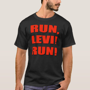 リーバイズの操業Tシャツを走って下さい Tシャツ