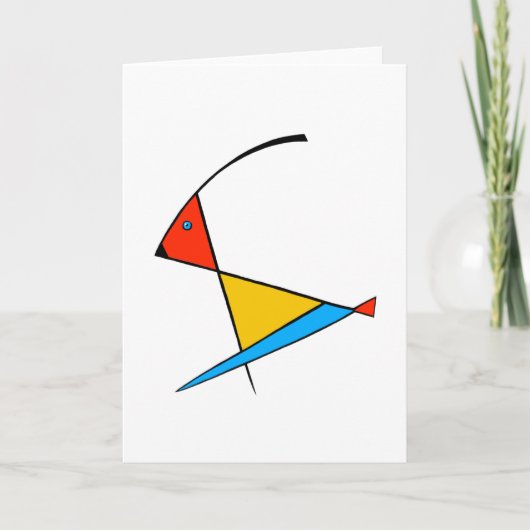 リーパフロッグハレ空白のグリーティングカード カード (正面)