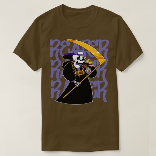 リーパー・ラッパー Tシャツ (デザイン正面)