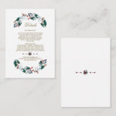 リービお洒落リーベリーリース結婚ズ詳細 エンクロージャーカード (正面/裏面)