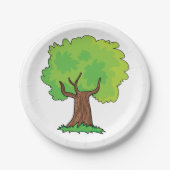 リービツリー紙プレート ペーパープレート (正面)