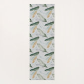 リービボホボタニカルパタ自然ーンモノグラム ヨガマット (裏面)