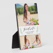 リービローレルス卒業写真プラーク フォトプラーク (側面)