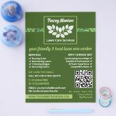 リービーグラスストリップデザイン、芝生サー気にビスス チラシ (シングル)