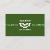 リービーグラスストリップデザイン、芝生サー気にビスス 名刺 (正面)