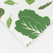 リービーグリーンズハッピーガーデンベジキュート野菜 フリースブランケット (角)