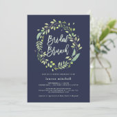 リービーグリーンリース | ミッドナイトブルーブライダルブランチ 招待状 (スタンド正面)