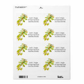 リービーシードラゴンのカスタマイズ可能なラベル ラベル (フルシート)