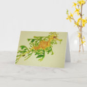 リービーシードラゴンノートカード カード (黄色い花)