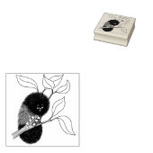 リービーブランチの可愛いキャタピラ ラバースタンプ (押印)